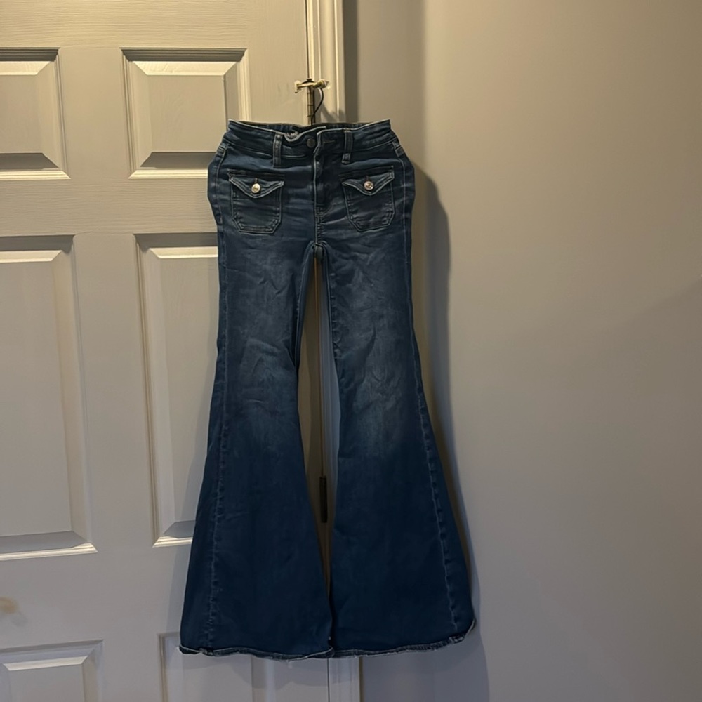 American Eagle Flare Jeans Sz 00